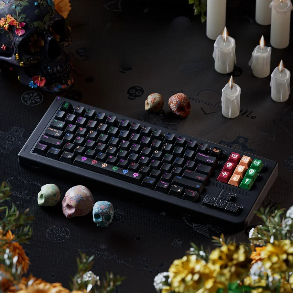 Day of the Dead Unique Day of the Dead cultural hero image featuring Day of the Dead Keycap Set