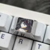 Collector's display of the exclusive Rin Tohsaka artisan keycap
