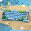 Freeze Summer Cherry Keycap Vibrant PBT Dye-Sub hero image featuring Freeze Summer Keycap Set
