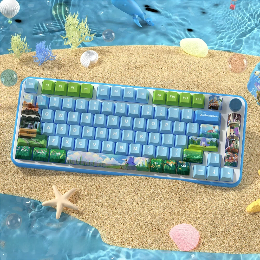 Freeze Summer Cherry Keycap Vibrant Pbt Dye Sub product image