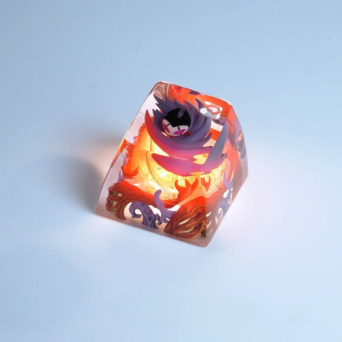 Close-up of Hollow Knight Troupe Master Handcrafted highlighting details and finish