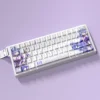 Side profile of Honkai Star Rail Robin Honkai Star Rail showing keycap shape and fit