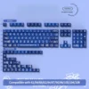 Ergonomic typing angle with Interstellar Journey keycap set