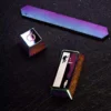 Close-up of intricate metallic details on Interstellar artisan keycap