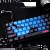 Jinx PBT Dye-Sub Keycap Set on mechanical keyboard