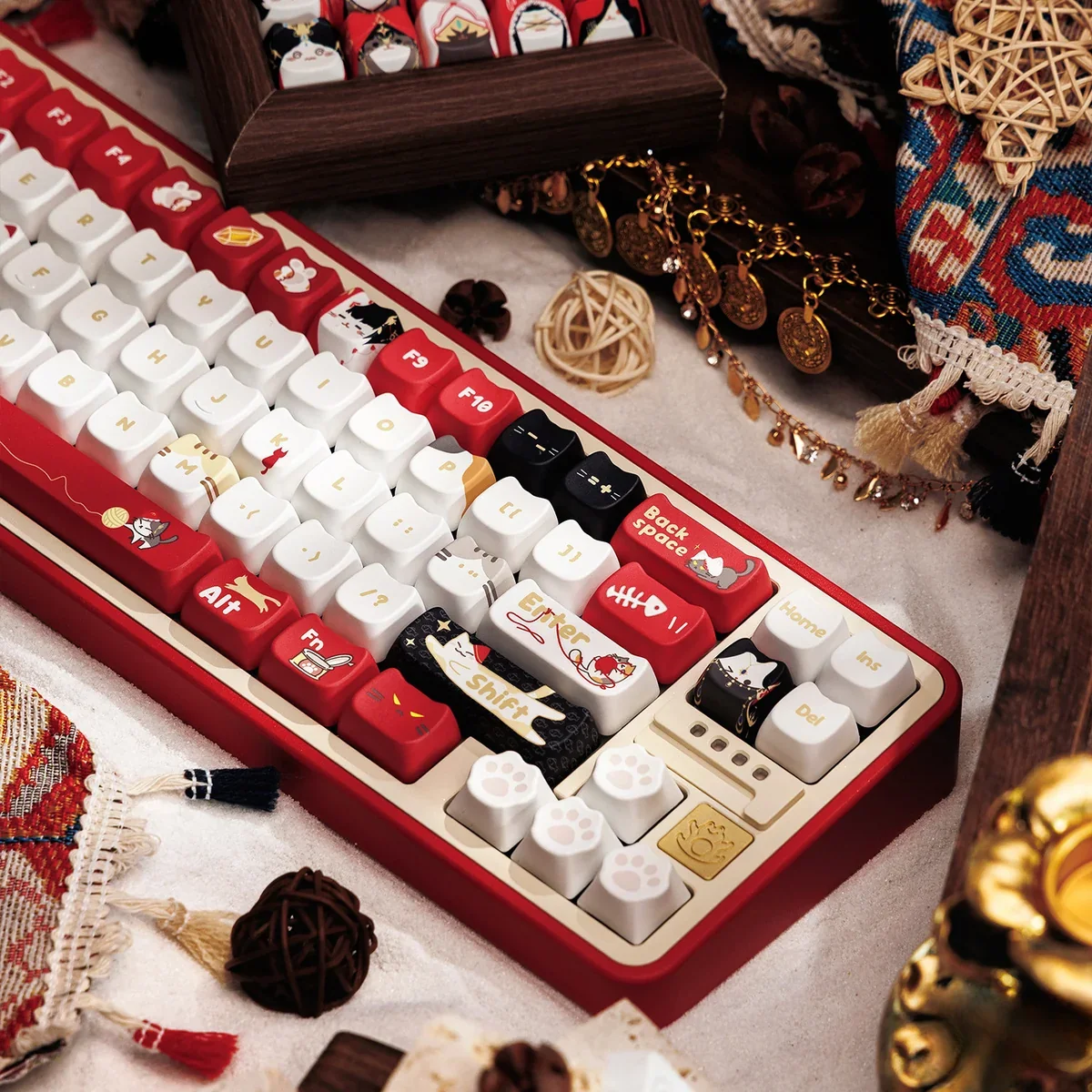 JX3 Ming Jiao 142-key PBT set layout compatibility for various keyboards