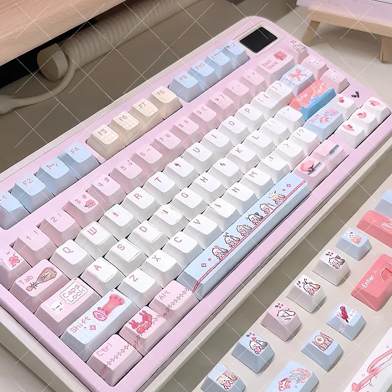 Jx3 Qi Xiu Pixel Art Pbt Keycap Set Gaming Keyboard product image