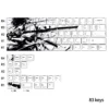 Detailed view 7 of Kawasaki Cherry Keycap Set Durable PBT artisan keycap