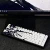 Detailed texture view of Kawasaki Cherry Keycap Set Durable PBT artisan design