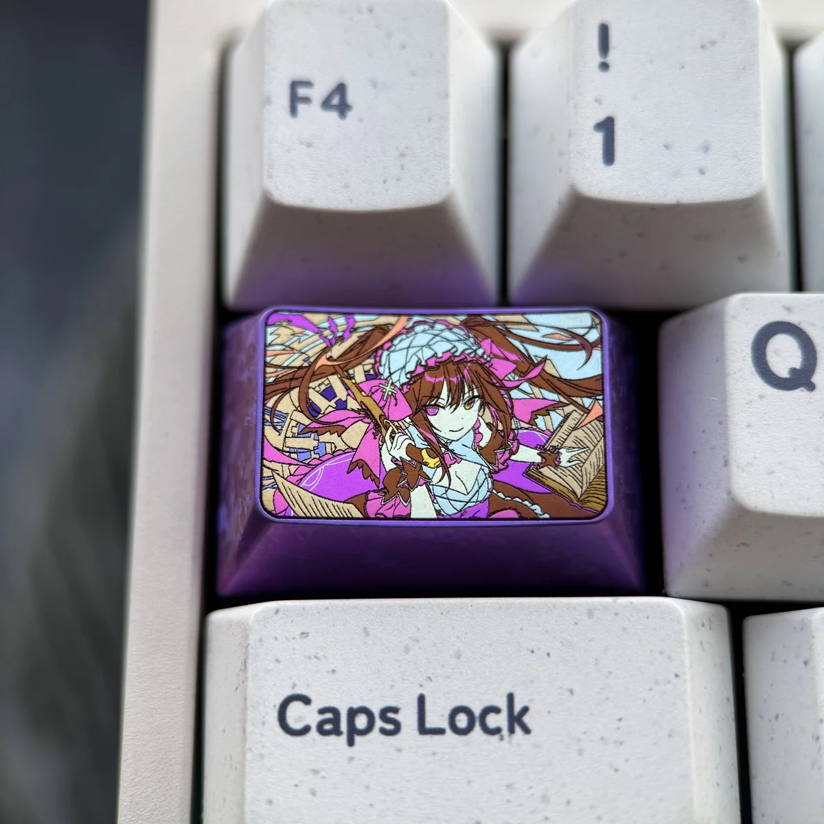 Kurumi Tokisaki Titanium Artisan Keycap product image