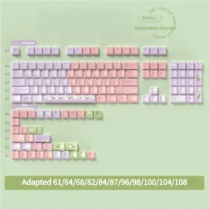 Example packaging for the Lily of the Valley Keycap Set, indicating premium presentation