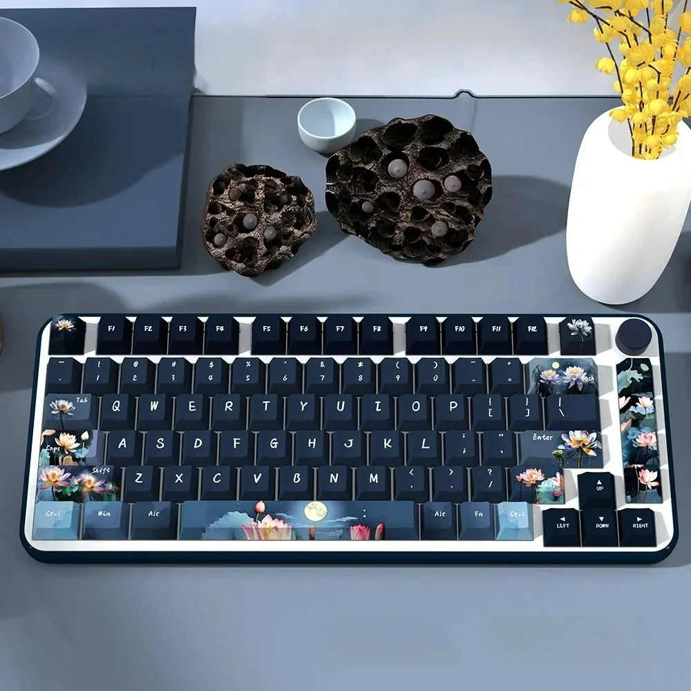 Moonlit Lotus Pond Keycap Set View product image
