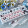Moonlit Rose Series Keycap Elegant Moonlit Rose hero image featuring Moonlit Rose Keycap Set