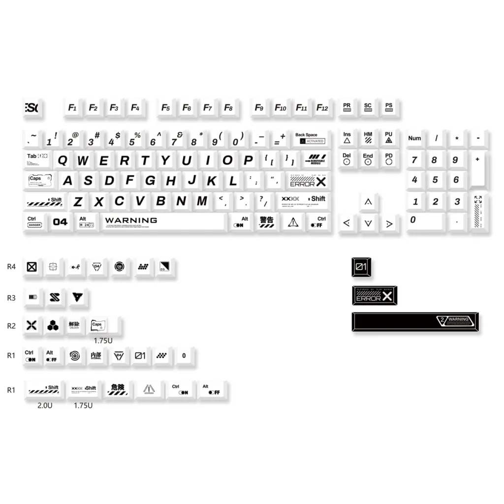 PBT keycap texture and feel demonstrating durability