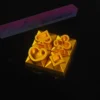 Close-up of Poker Suits Metal Keycap on a mechanical keyboard, showing heart, diamond, club, and spade engravings.