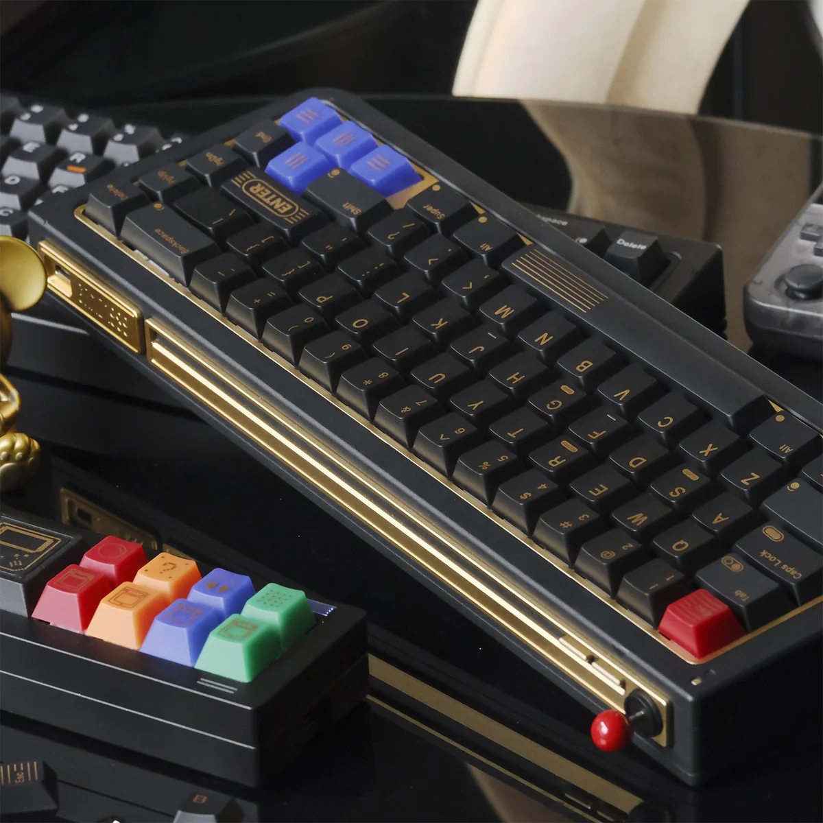 Dye-Sub PBT Retro Samurai Keycap durability