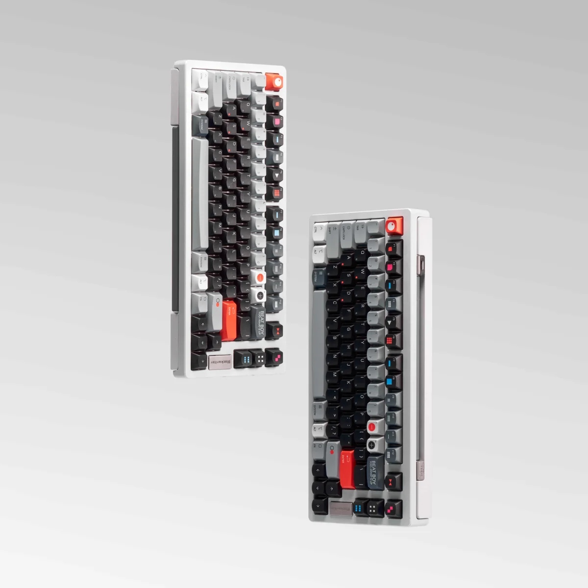 Premium Smiling Rhythm Keycap Durable PBT crisp installed on a mechanical keyboard setup