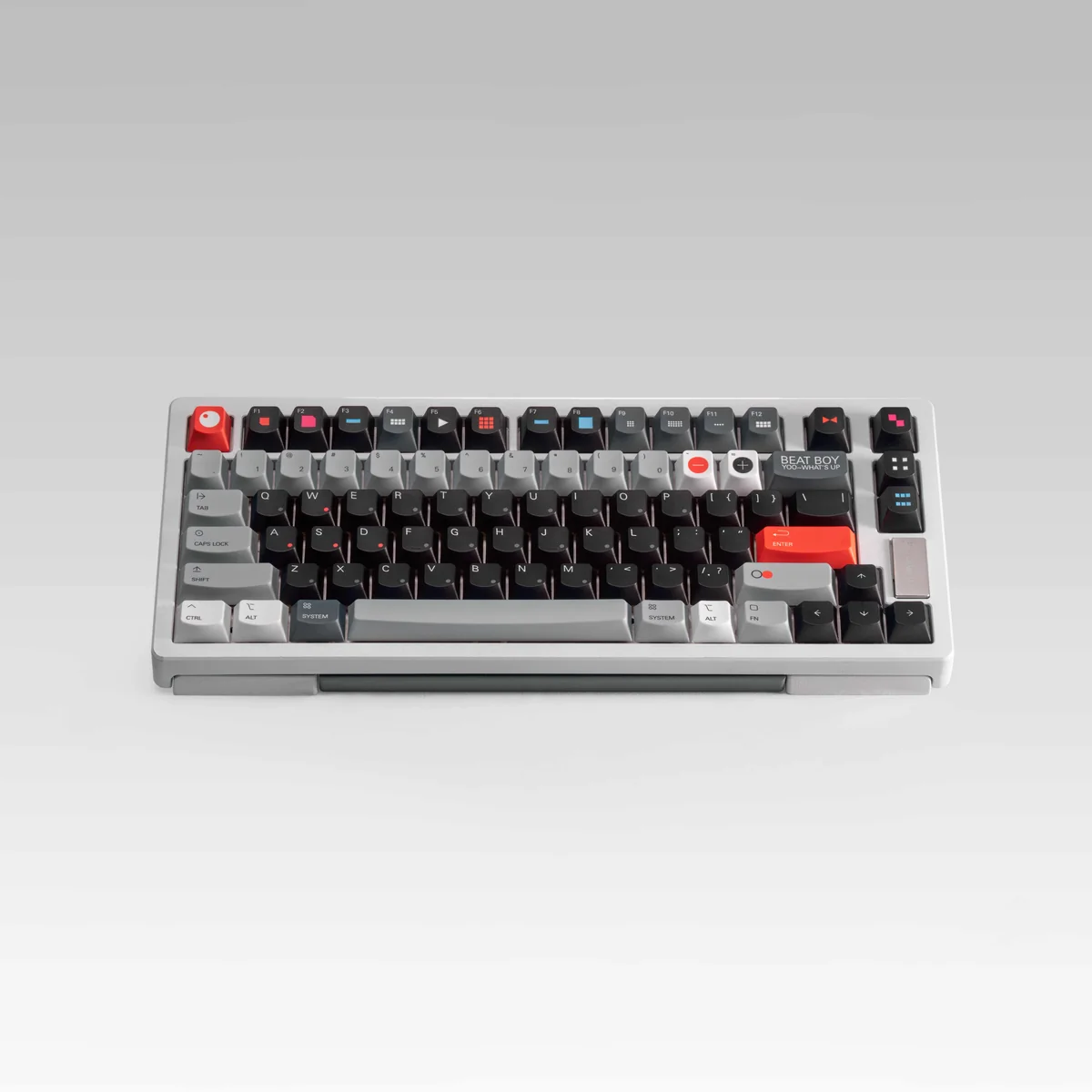 Premium Smiling Rhythm Keycap Durable Pbt Crisp product image