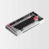 Side profile of Premium Smiling Rhythm Keycap Durable PBT crisp showing keycap shape and fit