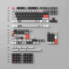 Detailed texture view of Premium Smiling Rhythm Keycap Durable PBT crisp artisan design