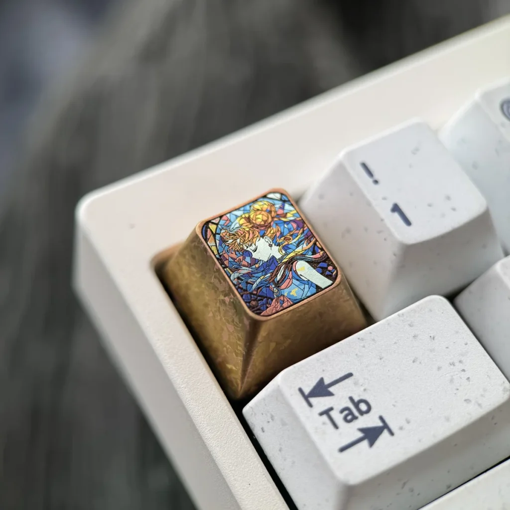 Close-up of Sailor Moon Usagi Tsukino Iconic Sailor Moon highlighting handcrafted details and finish