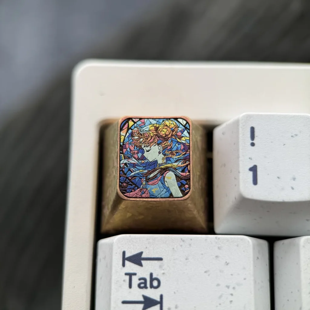 Sailor Moon Usagi Tsukino Iconic Sailor Moon hero image featuring Sailor Moon Keycap