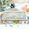 Seaside MCA Keycap Set Immersive Seaside Theme hero image featuring Seaside Keycap Set