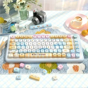Seaside MCA Keycap Set Immersive Seaside Theme hero image featuring Seaside Keycap Set