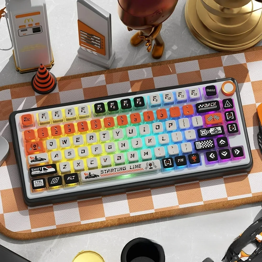 Starting Line Msa Pbt Keycap Set Four Sided Side Lit Keyboard product image