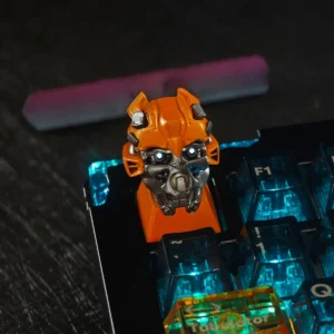 Collection of artisan keycaps featuring Bumblebee
