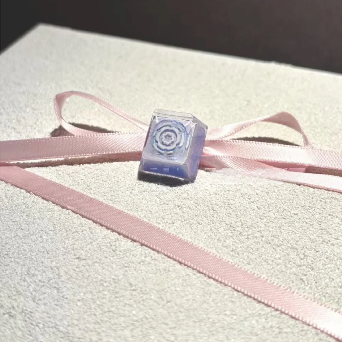 Close-up of Iso's 'Contingency' Q-Skill Effect on Artisan Keycap