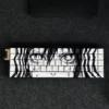 Arctic Eyes Cherry Keycap Icy translucent resin hero image featuring Arctic Eyes Keycap Set