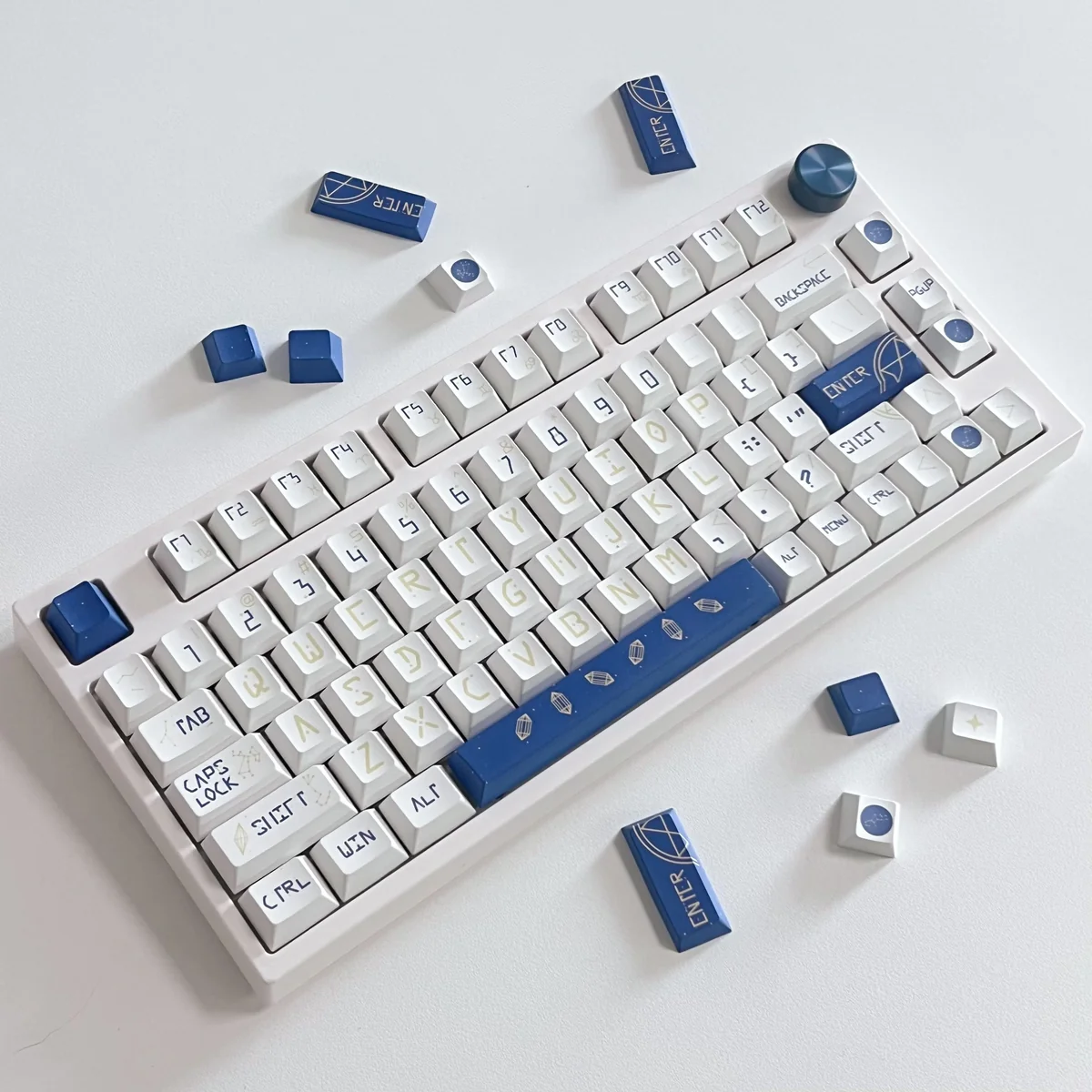 Celestial Constellation Pbt Keycap Set Full product image