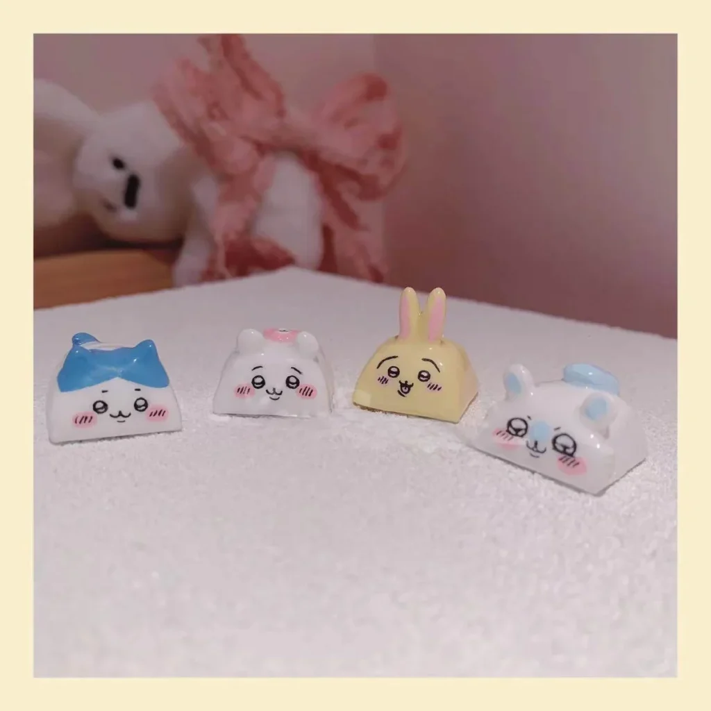 Chiikawa Characters Artisan Keycaps Handmade hero image featuring Chiikawa Artisan