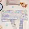 Full layout view of the Chiikawa Hachiware MOA profile keycap set