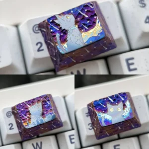 Cosmic Purple Starry Sky Handcrafted titanium hero image featuring Cosmic Purple Starry Sky