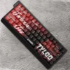 Full layout view of the CS:GO TYLOO Cherry Profile Keycap Set installed