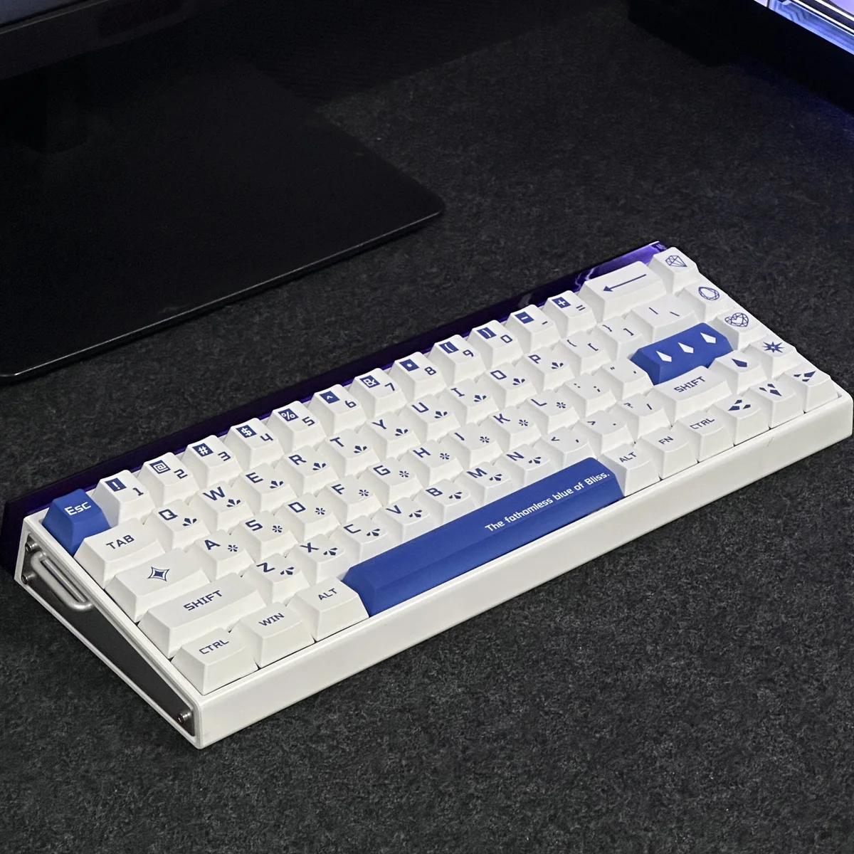 Dazzling Diamond Pbt Keycap Set Keyboard product image