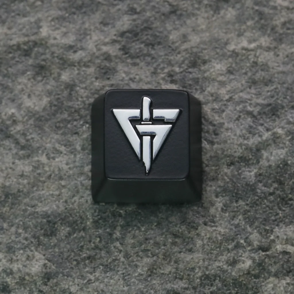Delta Force GTI Metallic Keycap with Iconic Logo