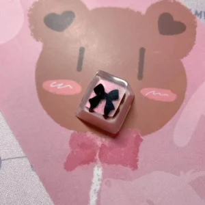 Elegant Ribbon Artisan ESC Keycap on mechanical keyboard