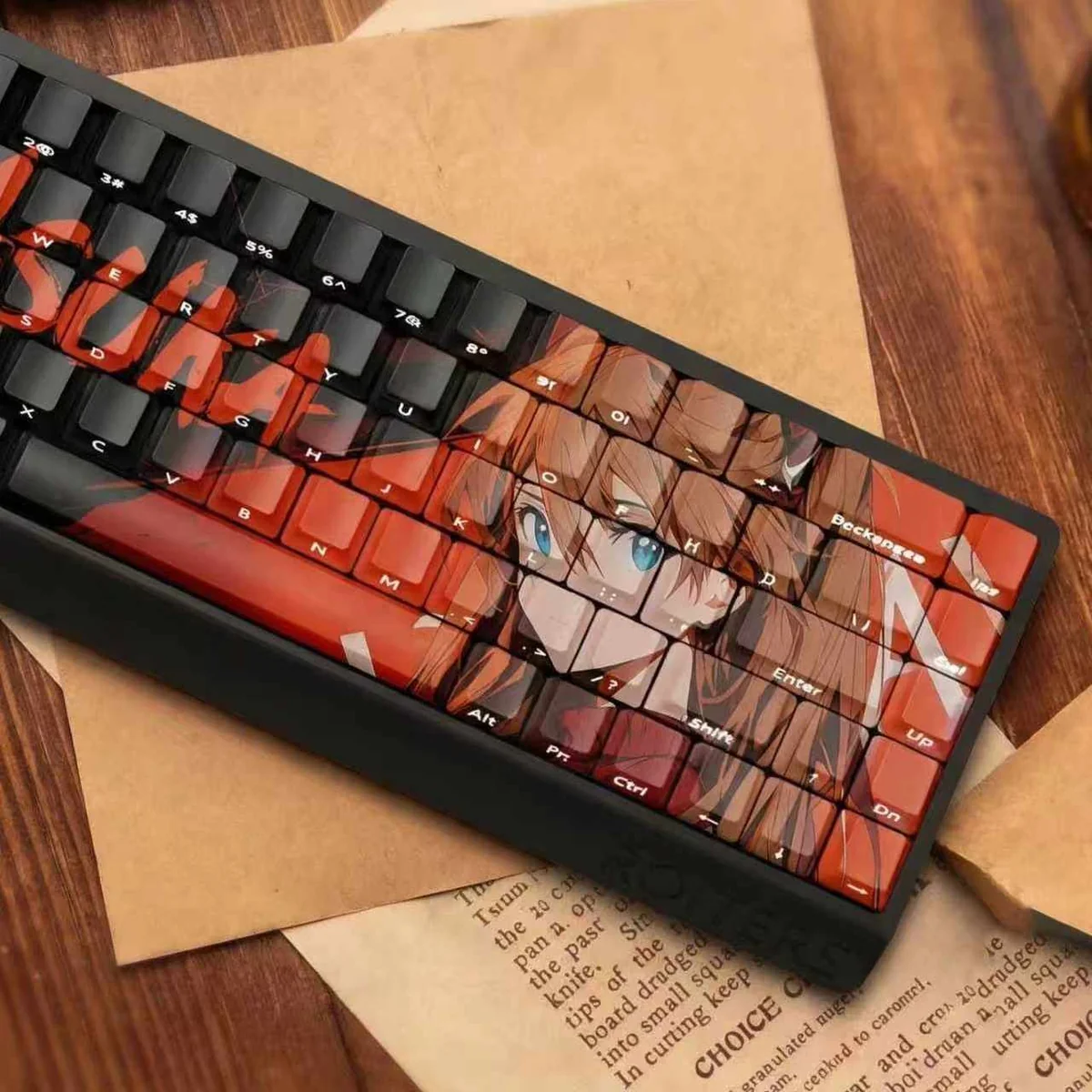 Detailed texture view of Neon Genesis Evangelion Elegant Distinct Novelty design and material