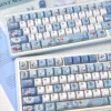 Close-up of a Fallen Alice themed keycap with intricate dark fantasy details
