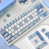 Full layout view of the 134-key Fallen Alice Wonderland keycap set