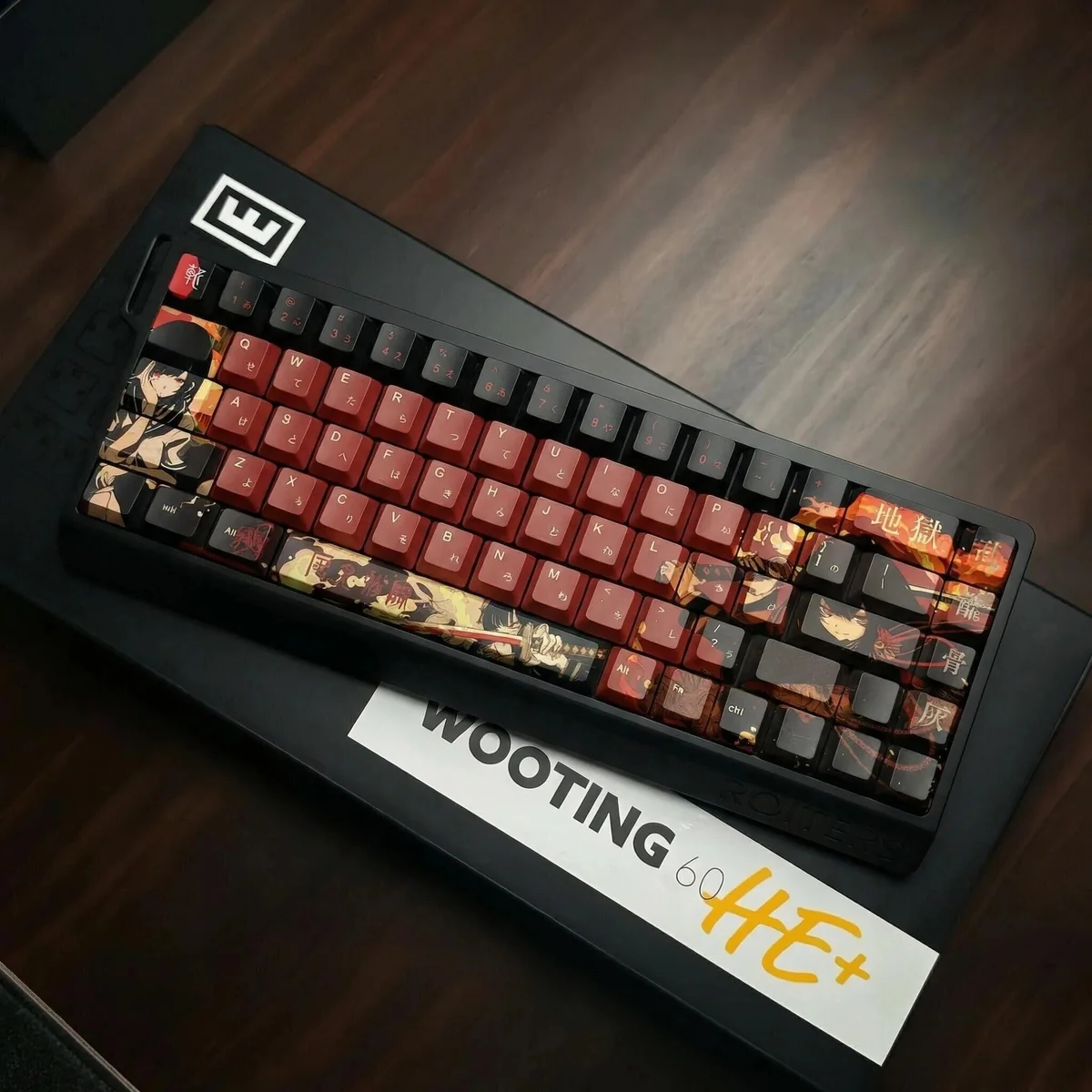 Fiery Abyss Pbt Keycap Set Mechanical Keyboard product image