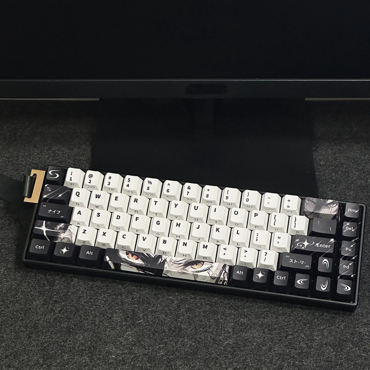 Flowing Shadow Pbt Keycap Set Backlit Keyboard product image