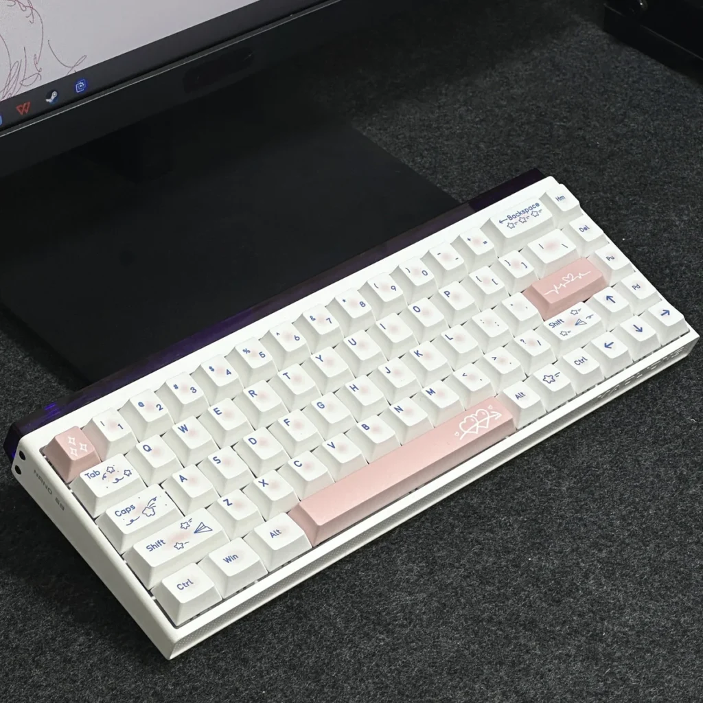 Full layout spread of Heartbeat PBT Keycap Set