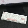 Detailed shot of PBT keycap texture and legend clarity