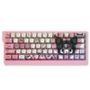 Close-up of Kuromi character art on PBT keycaps