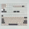 Angle view of Music Rose Cherry Keycap Exquisite Music Rose PBT showing color layering and layout presence