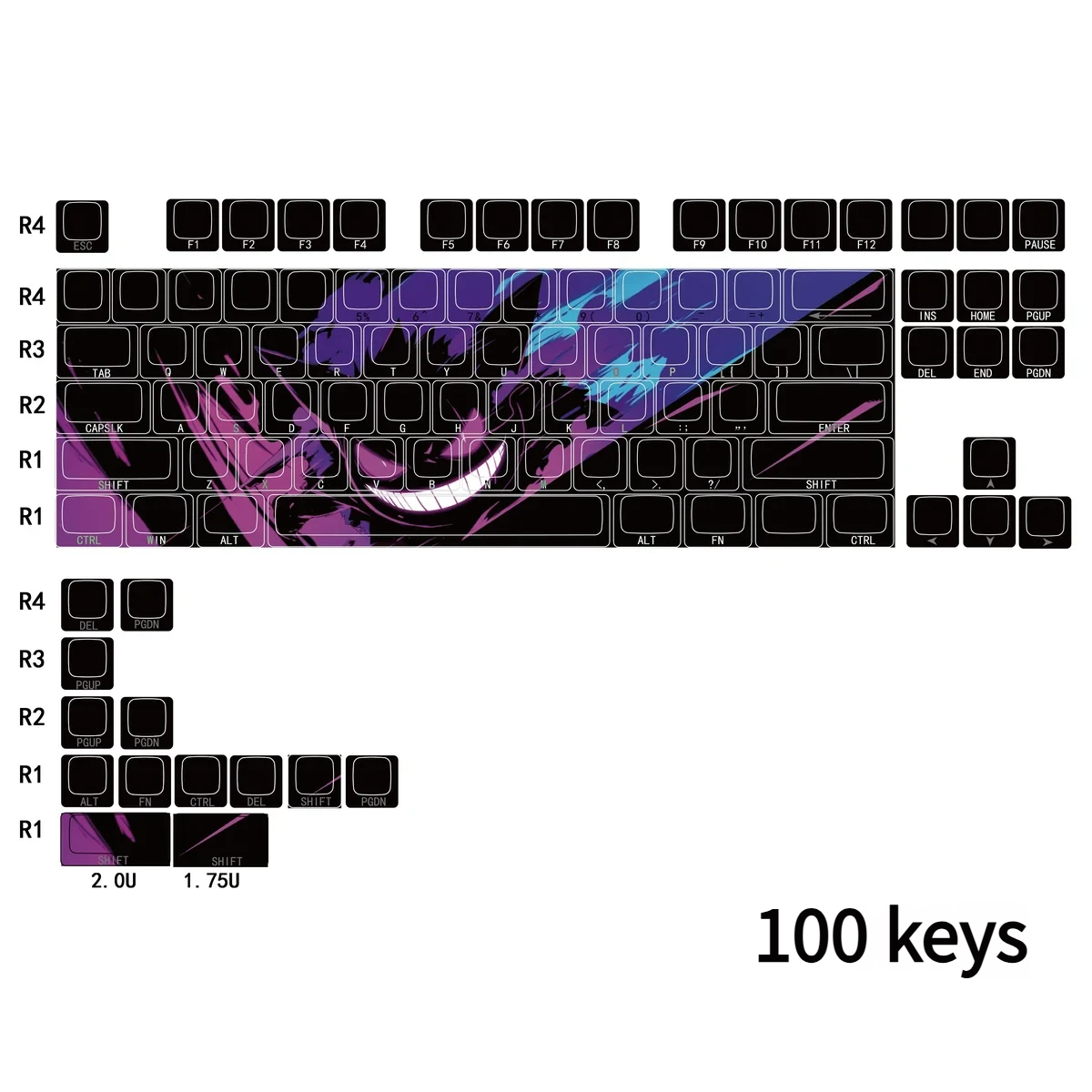 Detailed view 8 of Pokemon Iconic Gengar Cherry Iconic Gengar